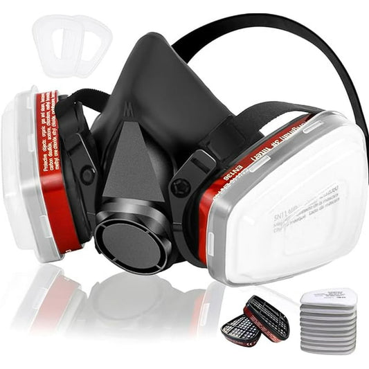 Respirator Mask, ANUNU Paint Respirator with 6001 Filters